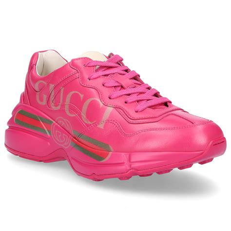 pinke sneaker gucci|gucci sneakers pink bottom.